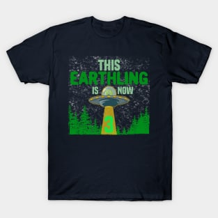 This Earthling Is Now 3 Years Old T-Shirt